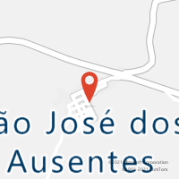 Mapa com localização da Agência AC SAO JOSE DOS AUSENTES