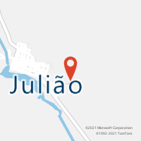 Mapa com localização da Agência AC SAO JULIAO