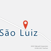 Mapa com localização da Agência AC SAO LUIZ DO ANAUA