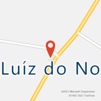 Mapa com localização da Agência AC SAO LUIZ DO NORTE