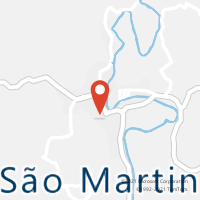 Mapa com localização da Agência AC SAO MARTINHO