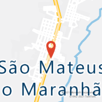 Mapa com localização da Agência AC SAO MATEUS DO MARANHAO