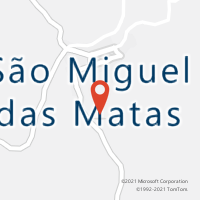 Mapa com localização da Agência AC SAO MIGUEL DAS MATAS