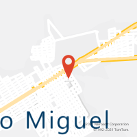 Mapa com localização da Agência AC SAO MIGUEL DO ARAGUAIA