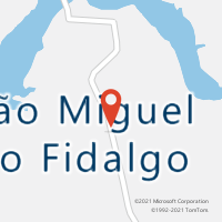 Mapa com localização da Agência AC SAO MIGUEL DO FIDALGO