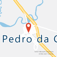 Mapa com localização da Agência AC SAO PEDRO DA CIPA