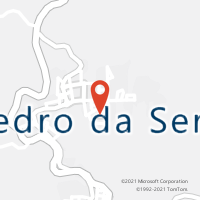 Mapa com localização da Agência AC SAO PEDRO DA SERRA
