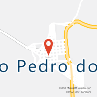 Mapa com localização da Agência AC SAO PEDRO DO IVAI