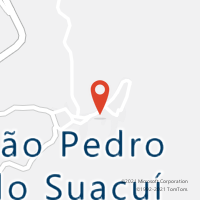 Mapa com localização da Agência AC SAO PEDRO DO SUACUI