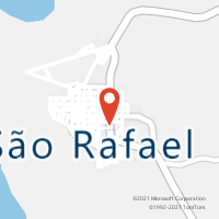 Mapa com localização da Agência AC SAO RAFAEL