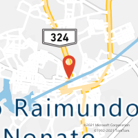 Mapa com localização da Agência AC SAO RAIMUNDO NONATO