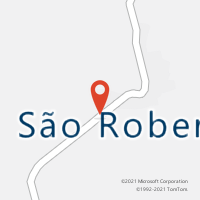 Mapa com localização da Agência AC SAO ROBERTO