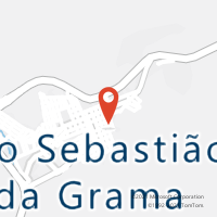 Mapa com localização da Agência AC SAO SEBASTIAO DA GRAMA
