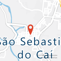 Mapa com localização da Agência AC SAO SEBASTIAO DO CAI