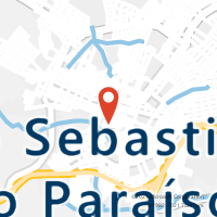 Mapa com localização da Agência AC SAO SEBASTIAO DO PARAISO