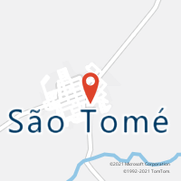 Mapa com localização da Agência AC SAO TOME