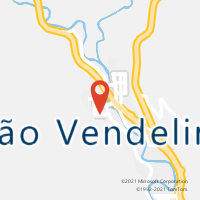 Mapa com localização da Agência AC SAO VENDELINO