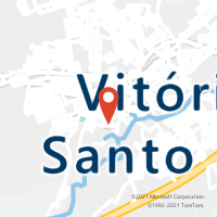 Mapa com localização da Agência AC SAO VICENTE DE PAULA