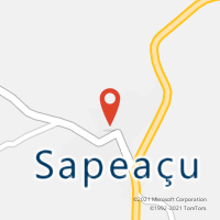 Mapa com localização da Agência AC SAPEACU
