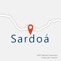 Mapa com localização da Agência AC SARDOA