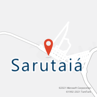 Mapa com localização da Agência AC SARUTAIA