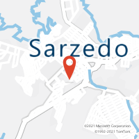 Mapa com localização da Agência AC SARZEDO