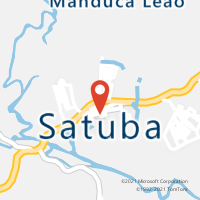 Mapa com localização da Agência AC SATUBA