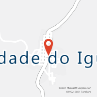 Mapa com localização da Agência AC SAUDADE DO IGUACU