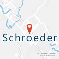 Mapa com localização da Agência AC SCHROEDER