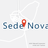 Mapa com localização da Agência AC SEDE NOVA