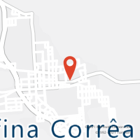 Mapa com localização da Agência AC SERAFINA CORREA