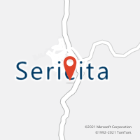Mapa com localização da Agência AC SERICITA