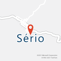 Mapa com localização da Agência AC SERIO