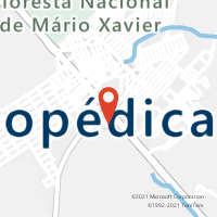 Mapa com localização da Agência AC SEROPEDICA