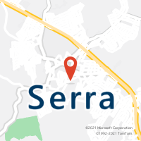 Mapa com localização da Agência AC SERRA CAIADA