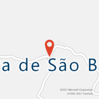 Mapa com localização da Agência AC SERRA DE SAO BENTO