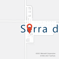 Mapa com localização da Agência AC SERRA DO MEL