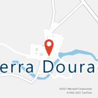 Mapa com localização da Agência AC SERRA DOURADA
