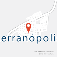 Mapa com localização da Agência AC SERRANOPOLIS