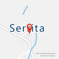 Mapa com localização da Agência AC SERRITA