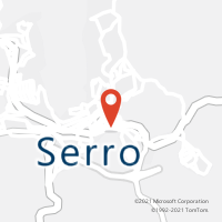 Mapa com localização da Agência AC SERRO