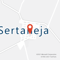 Mapa com localização da Agência AC SERTANEJA