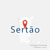 Mapa com localização da Agência AC SERTAO