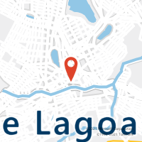 Mapa com localização da Agência AC SETE LAGOAS