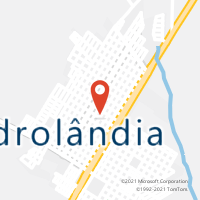 Mapa com localização da Agência AC SIDROLANDIA