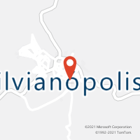 Mapa com localização da Agência AC SILVIANOPOLIS