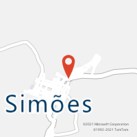 Mapa com localização da Agência AC SIMOES