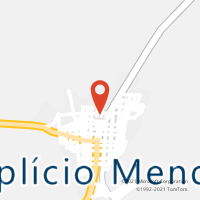 Mapa com localização da Agência AC SIMPLICIO MENDES