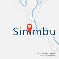 Mapa com localização da Agência AC SINIMBU