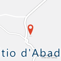 Mapa com localização da Agência AC SITIO D ABADIA